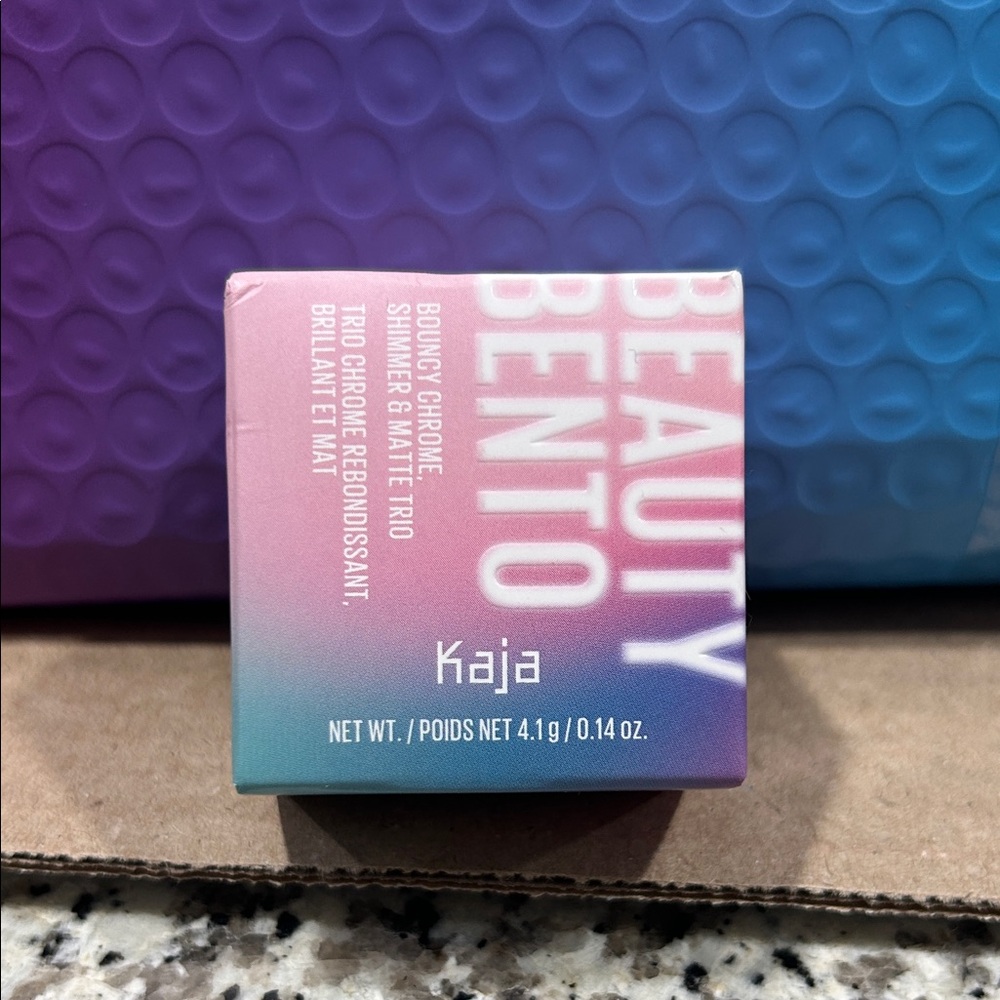 Kaja Beauty Bento Bouncy Chrome Shimmer & Matte Trio